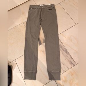 STONE ISLAND Grey Jogger Pants youth skinny sz 14 kids youth authentic Mens XS